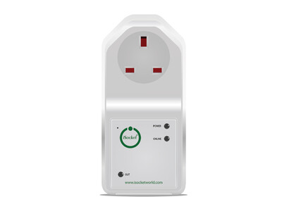 iSocket power cut alarm for the UK from a true European manufacturer